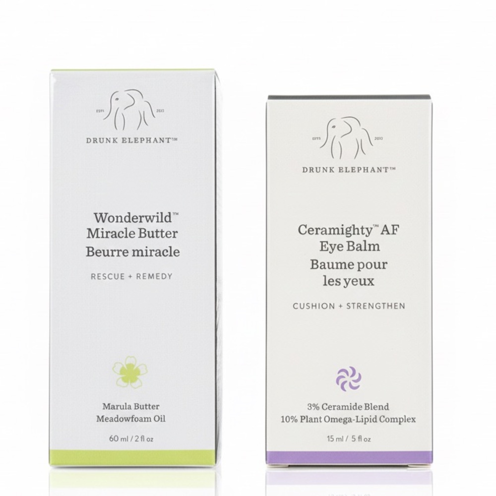 🆕 DRUNK ELEPHANT SET OF 3 - EYE BALM - MARETINOL OIL - MIRACLE BUTTER - Picture 3 of 7